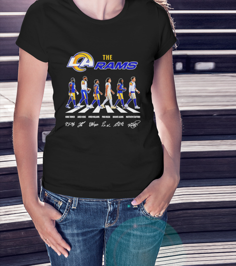 The Los Angeles Rams Abbey Road Signature Edition 2026 T-Shirt