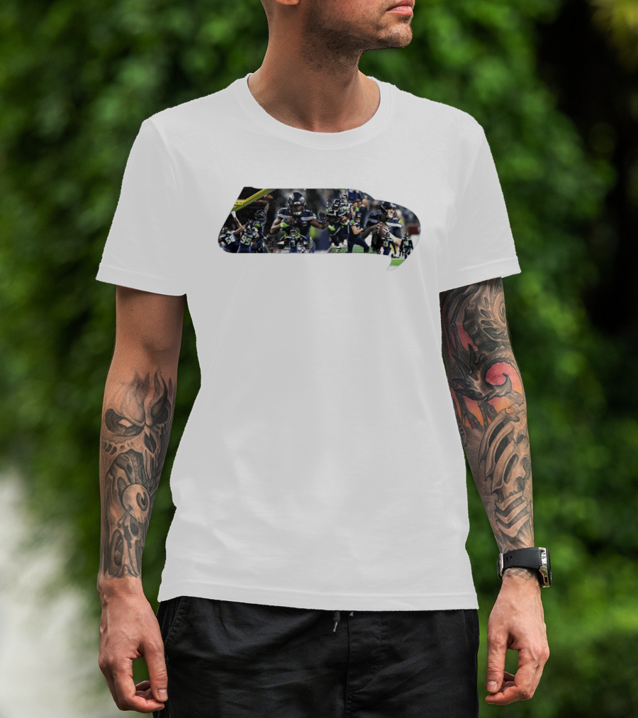 Seattle Seahawks Blitz Game Day 2026 Football Players T-Shirt