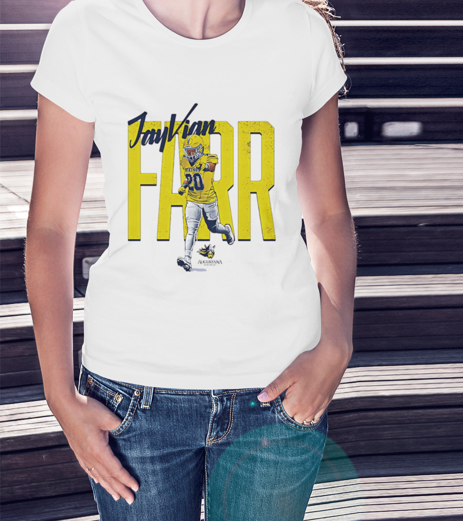 Jayvian Farr Vikings Football Caricature NCAA Number 20 T-Shirt