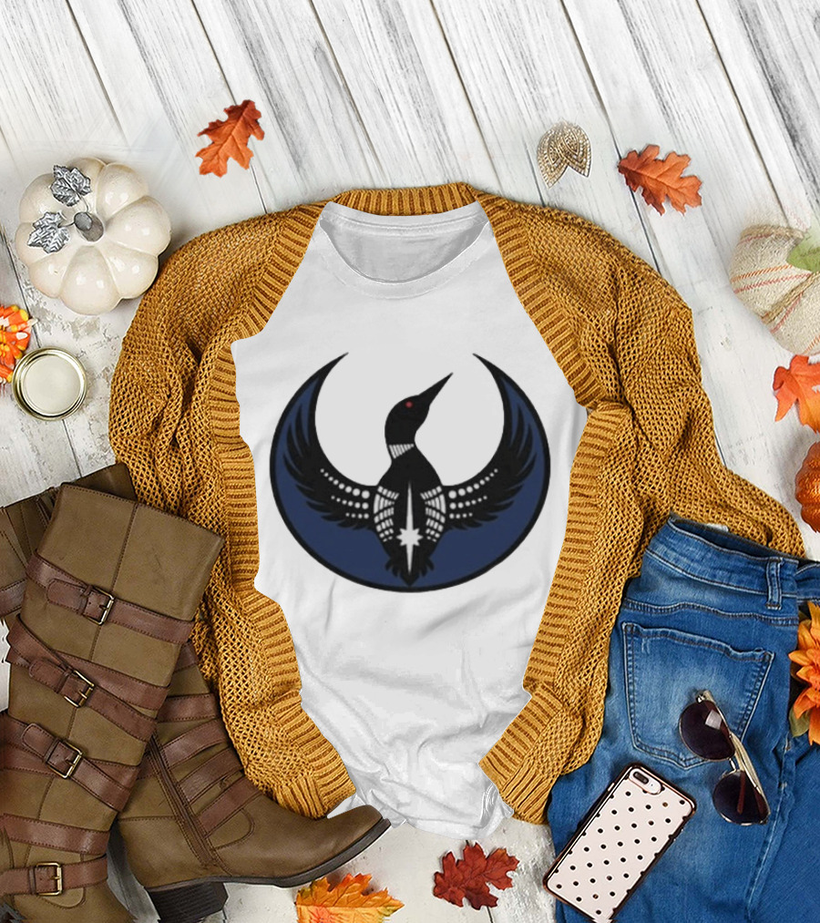 Minnesota Rebel Loon Starbird T-Shirt