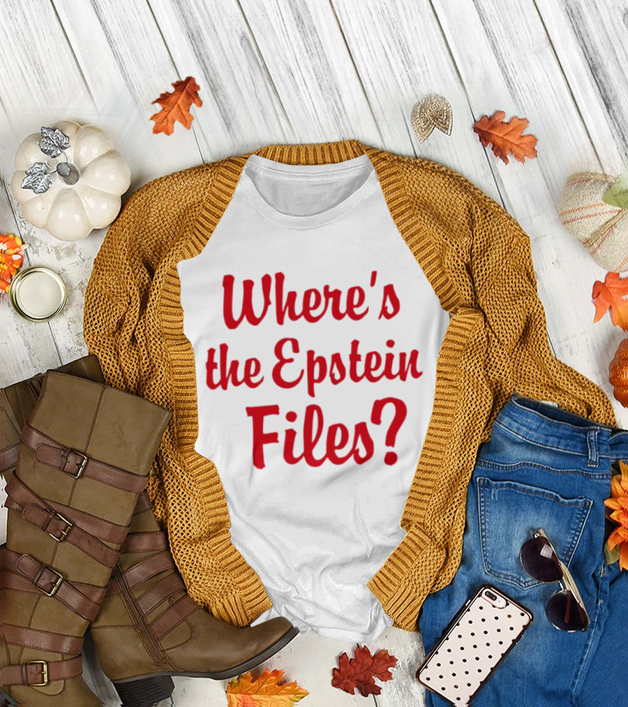 Where's the Epstein Files Mystery Inquiry T-Shirt