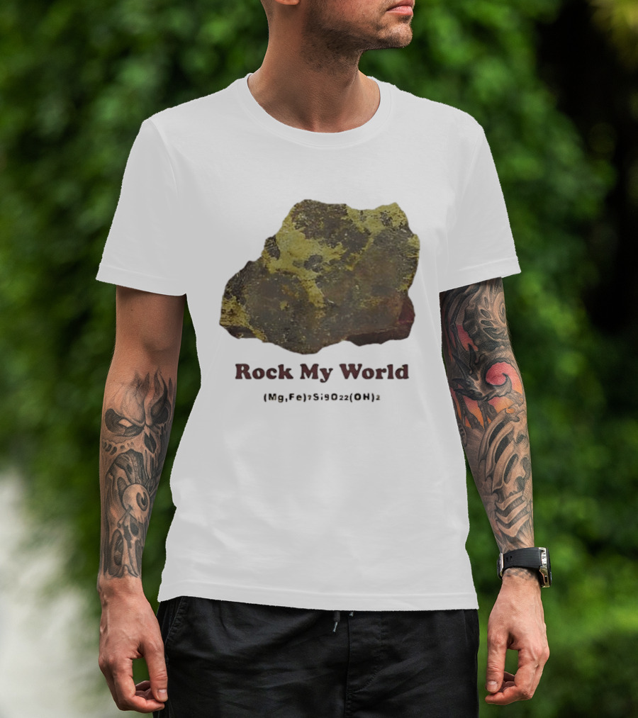 Rock My World MgFe Hydroxide Formula T-Shirt