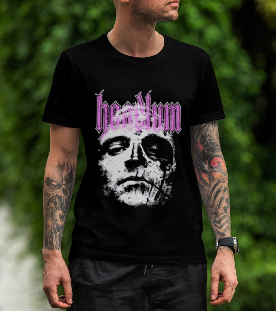 Hoodlum Gothic Style Rough Face T-Shirt