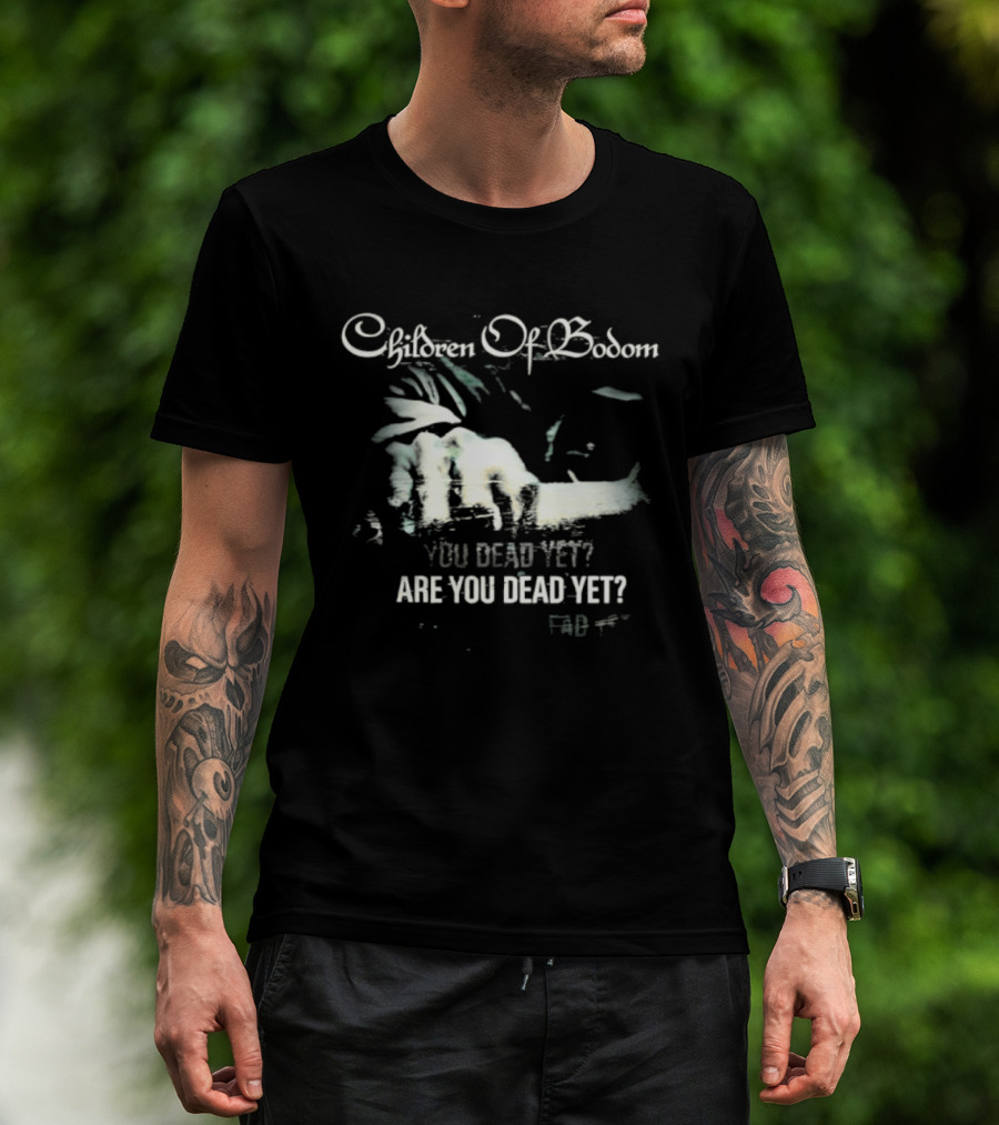 Children Of Bodom Are You Dead Yet FAB Album T-Shirt