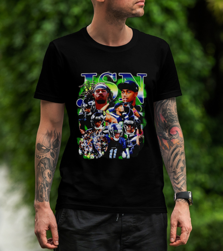 JSN Jaxon Smith Njigba Seattle Seahawks Football Game Day Energy T-Shirt