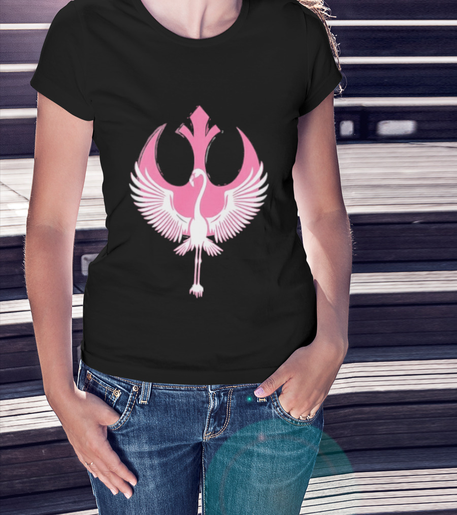 Star Wars Rebel Alliance Flamingo Pink Variant T-Shirt