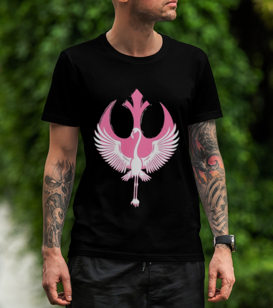 Star Wars Rebel Alliance Flamingo Pink Variant T-Shirt