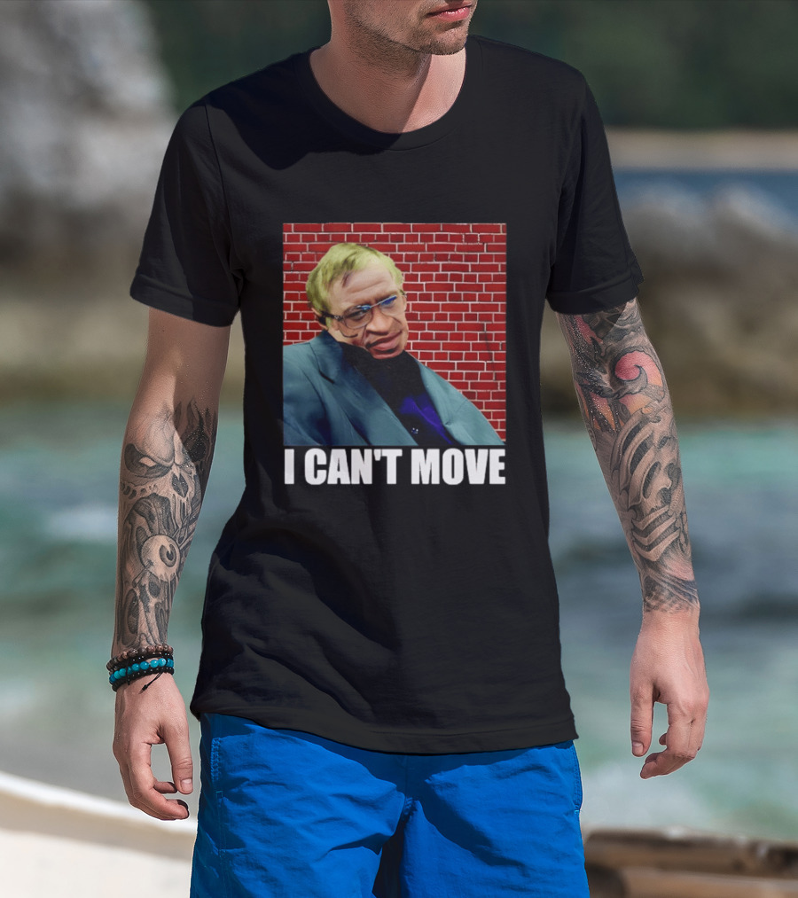 George Floyd Stephen Hawking I Can’t Move T-Shirt