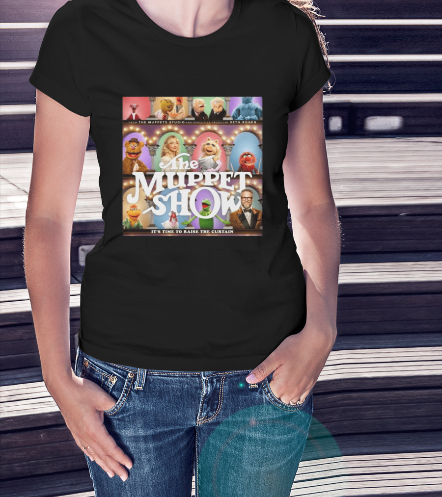 The Muppet Show It's Time To Raise The Curtain February 4 2026 Seth Rogen Executive Producer T-Shirt
