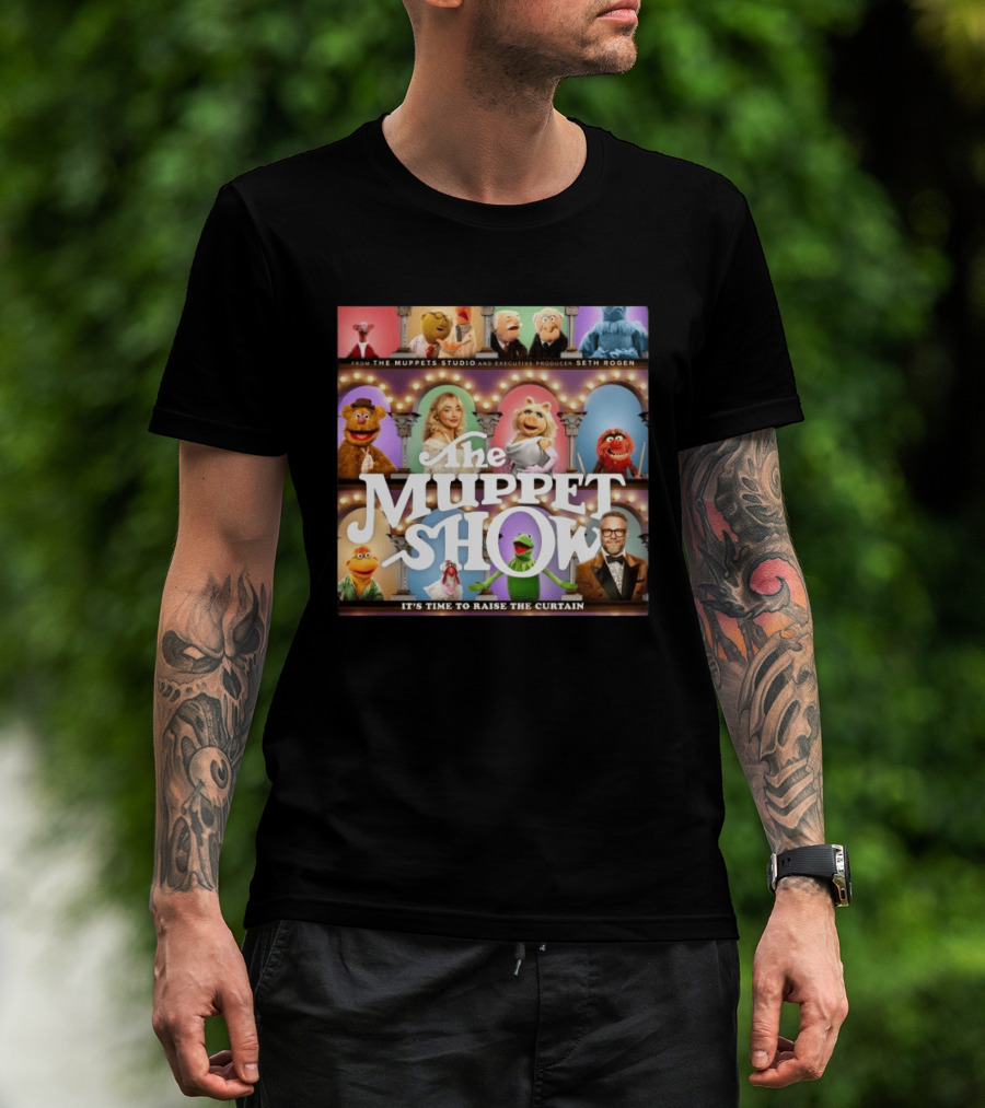 The Muppet Show It's Time To Raise The Curtain February 4 2026 Seth Rogen Executive Producer T-Shirt