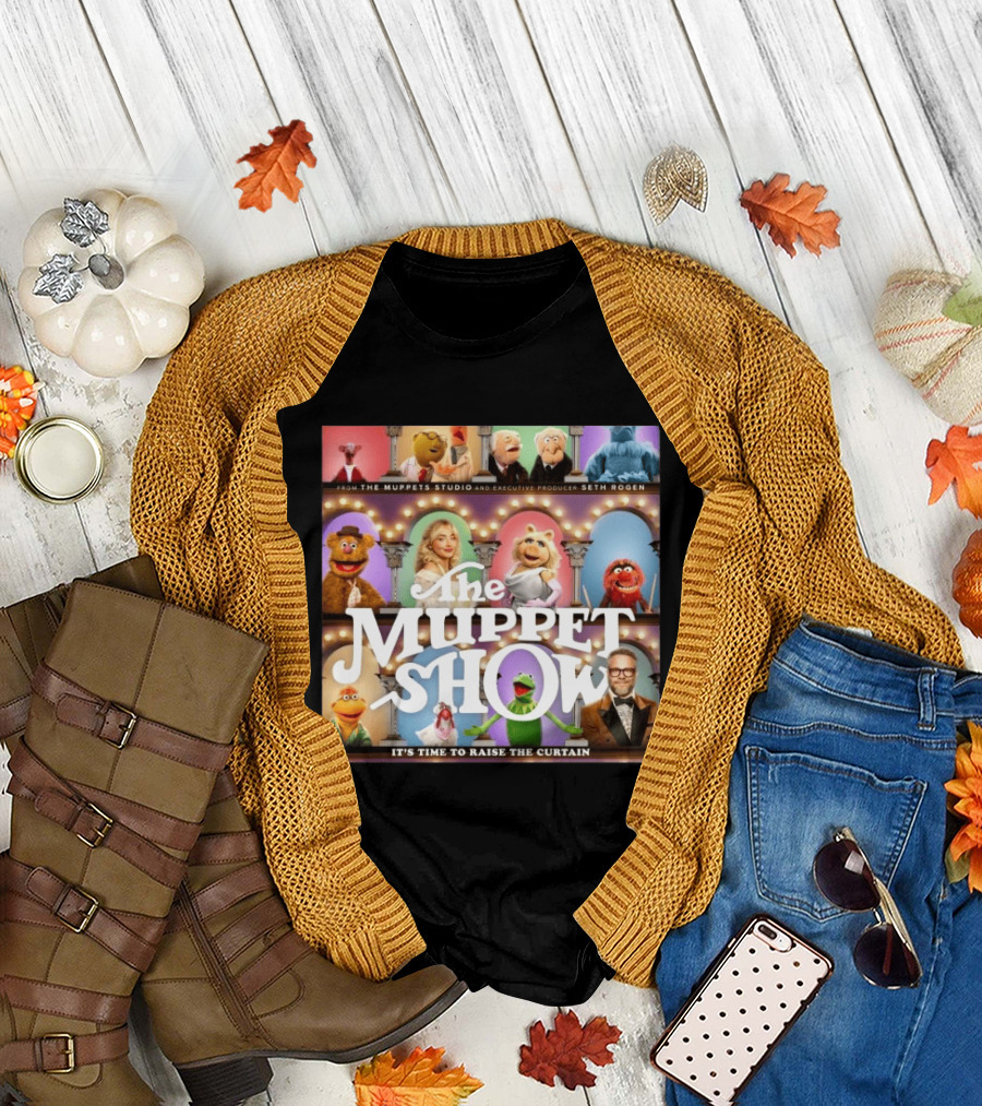 The Muppet Show It's Time to Raise the Curtain February 4 2026 Seth Rogen Executive Producer T-Shirt