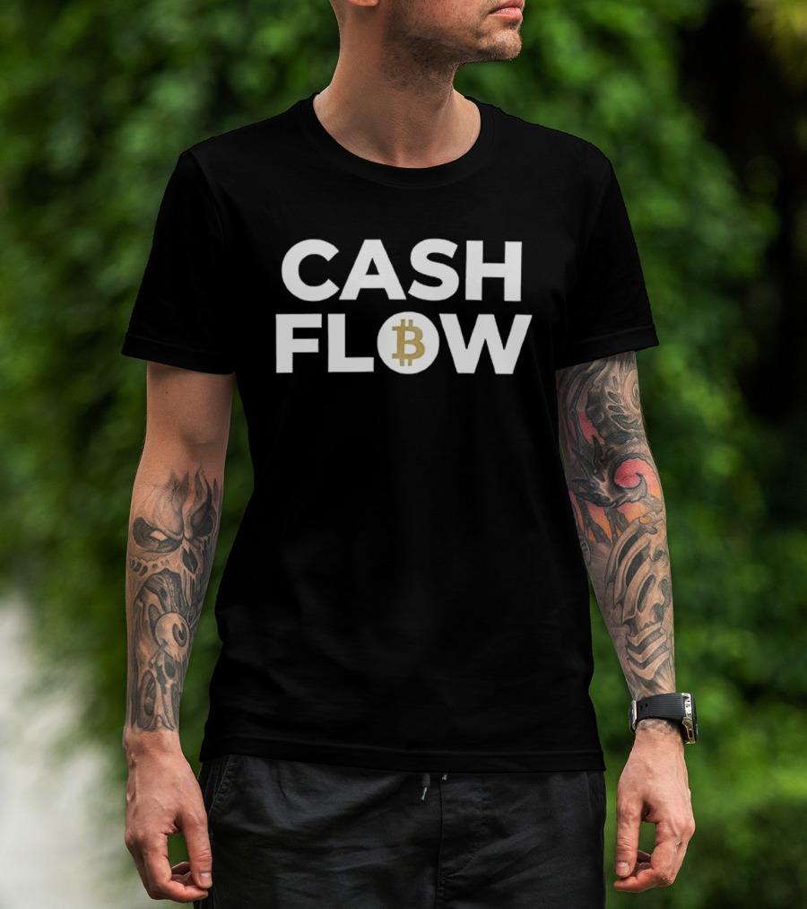 Grant Cardone Cash Flow Bitcoin T-Shirt