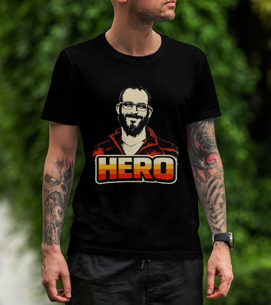 Hero Alex Pretti Minneapolis 2026 ICE Shooting Protest Hero T-Shirt