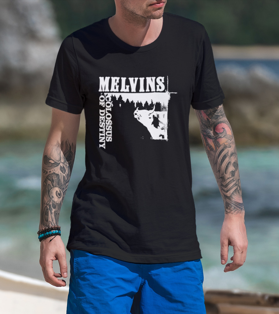Melvins Colossus Of Destiny Iconic Merchandising Fan Favorite T-Shirt