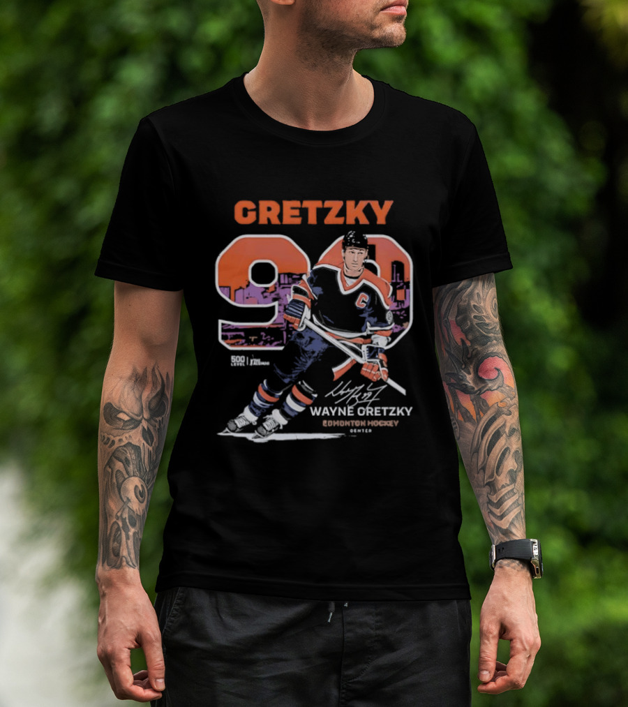 Wayne Gretzky 99 Edmonton Hockey T-Shirt