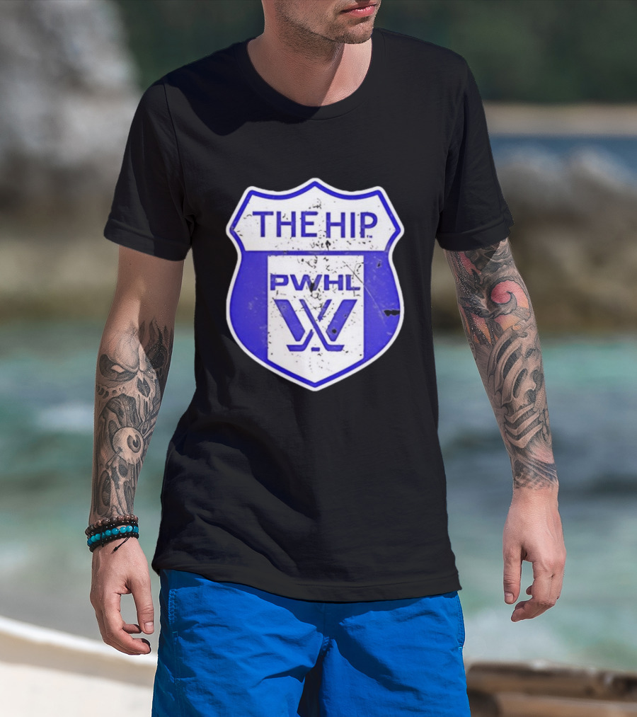 THE HIP PWHL Vintage Hockey T-Shirt