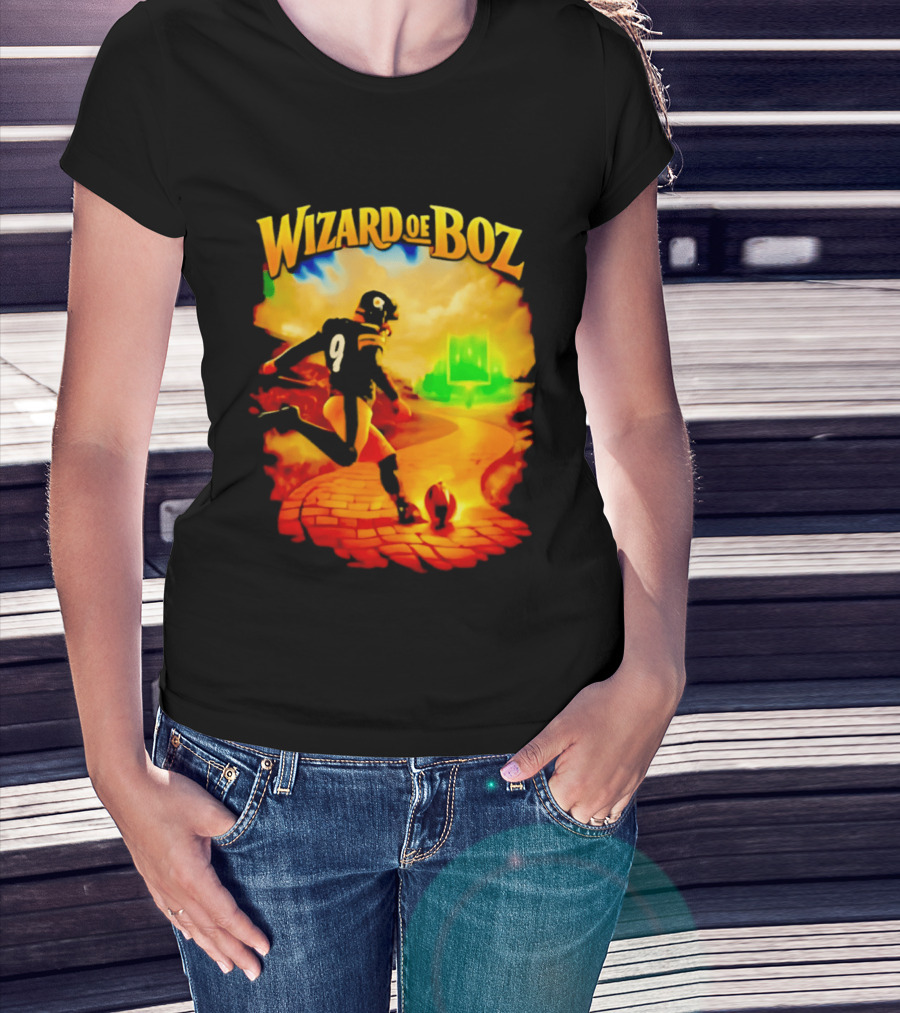 Wizard Of Boz Chris Boswell Pittsburgh Steelers Football Kicker Fantasy T-Shirt