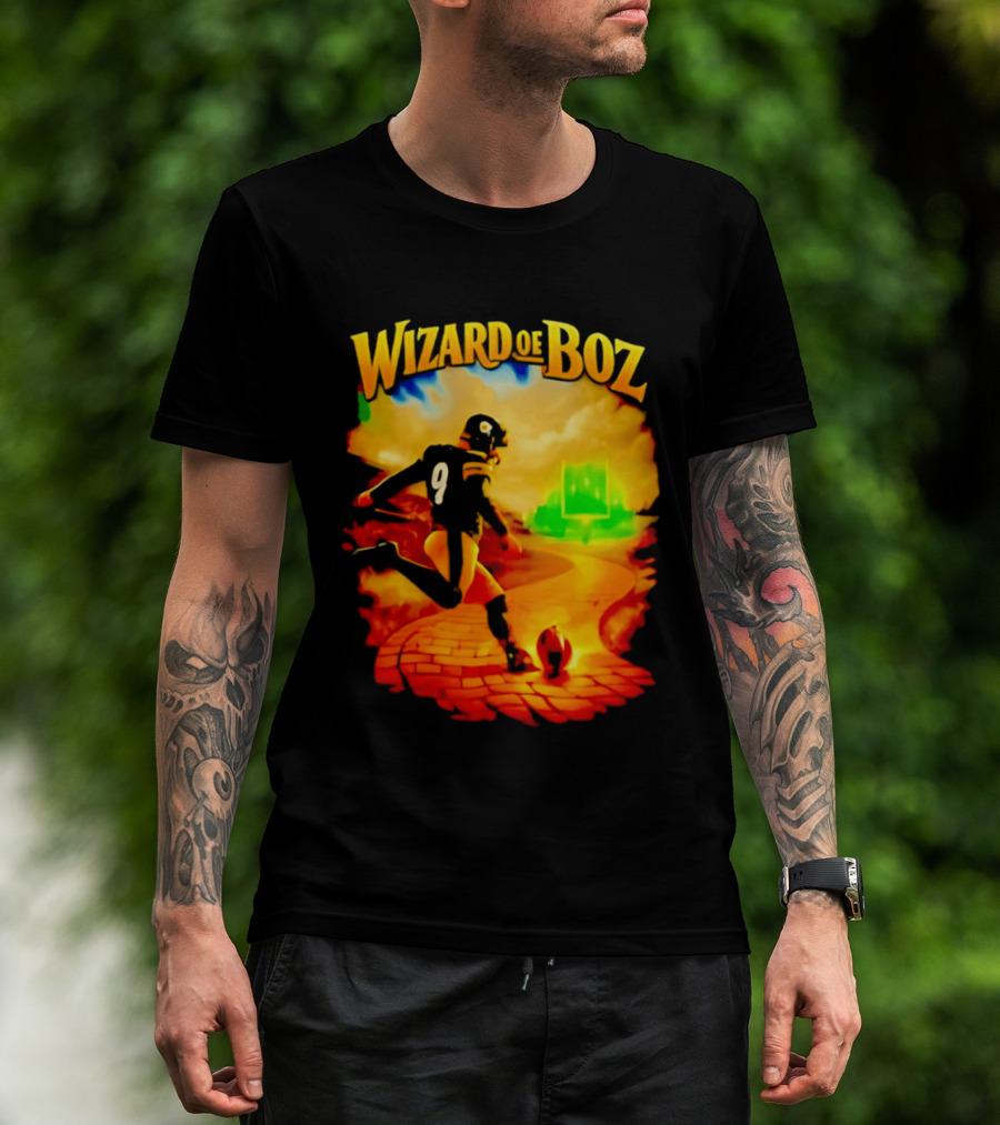 Wizard Of Boz Chris Boswell Pittsburgh Steelers Football Kicker Fantasy T-Shirt