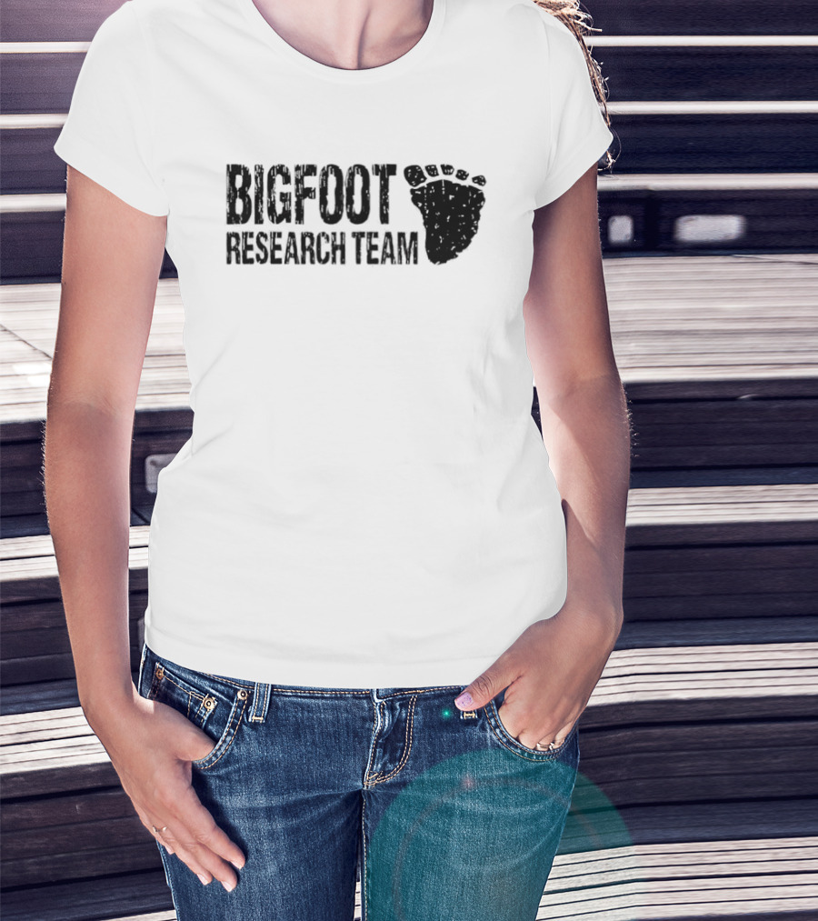 Bigfoot Research Team Footprint T-Shirt