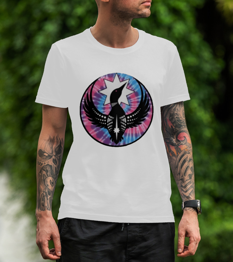 Rebel Alliance Loon Star Tie Dye Circle T-Shirt