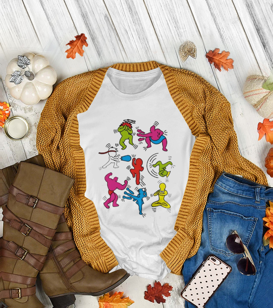Original 8 Pop Fighter SF 2 Video Game Characters T-Shirt