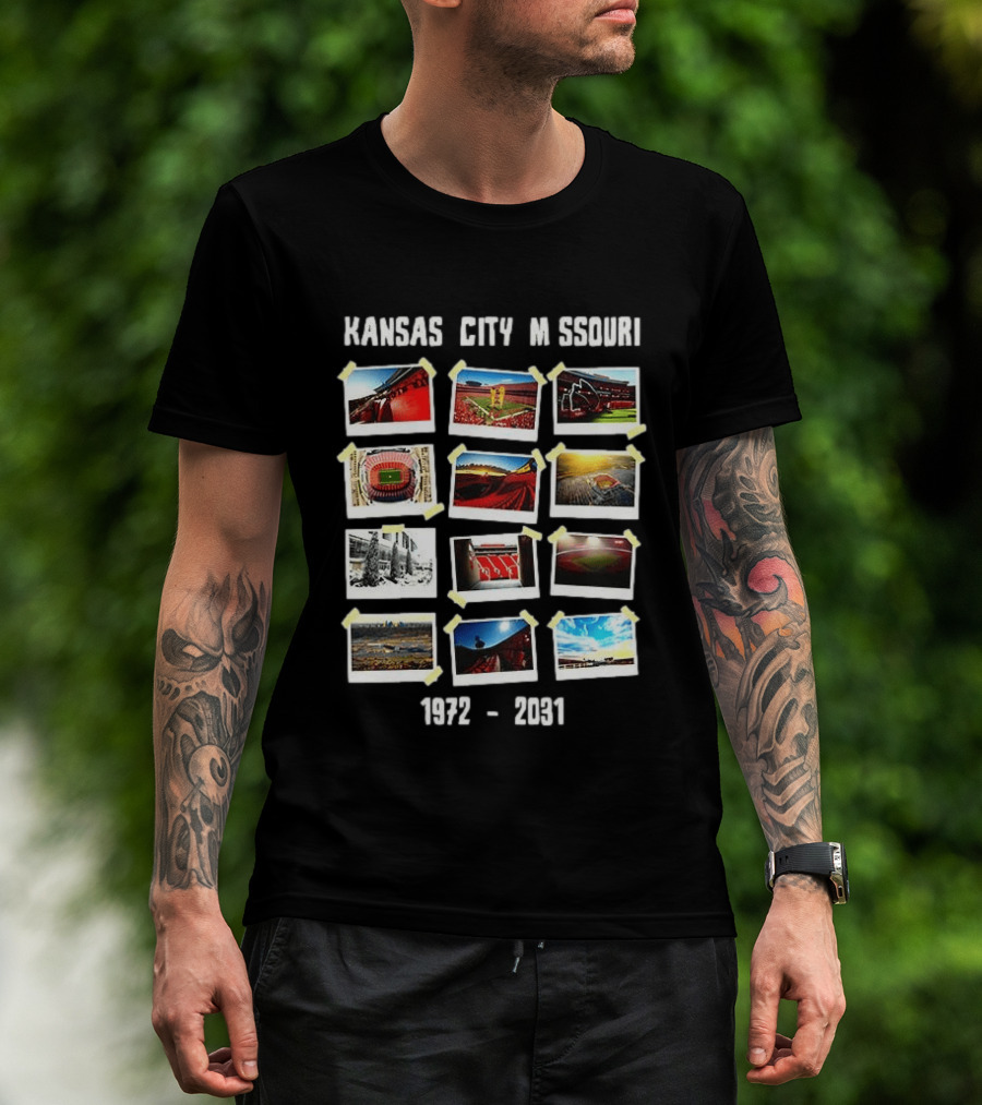 Arrowhead Legacy Stadium Kansas City Missouri 1972 2031 Iconic Memories T-Shirt