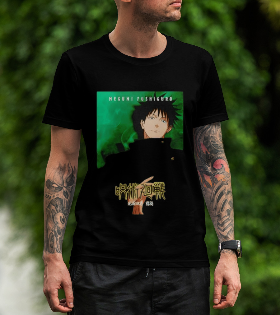 Jujutsu Kaisen Megumi Fushiguro The Culling Game Arc Season 3 T-Shirt