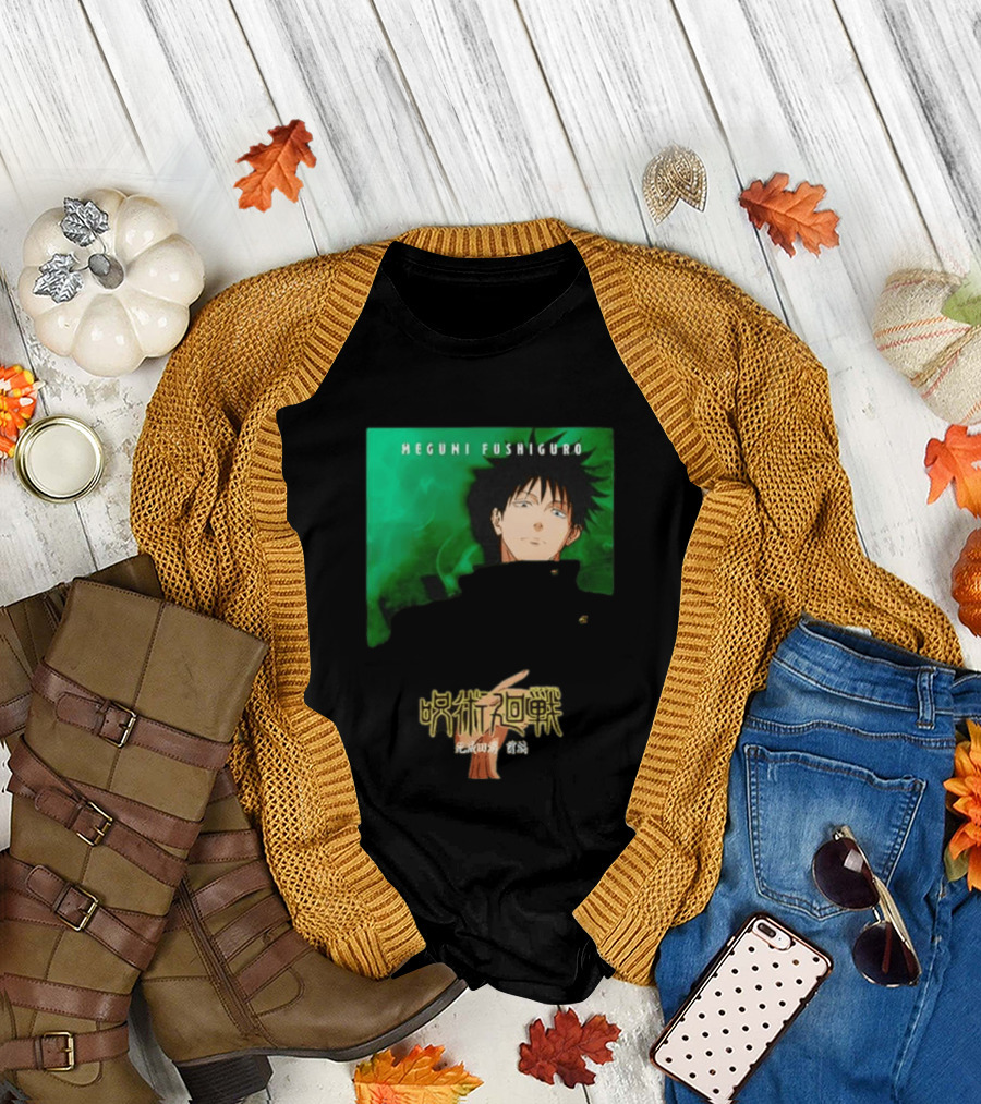 Jujutsu Kaisen Megumi Fushiguro The Culling Game Arc Season 3 T-Shirt