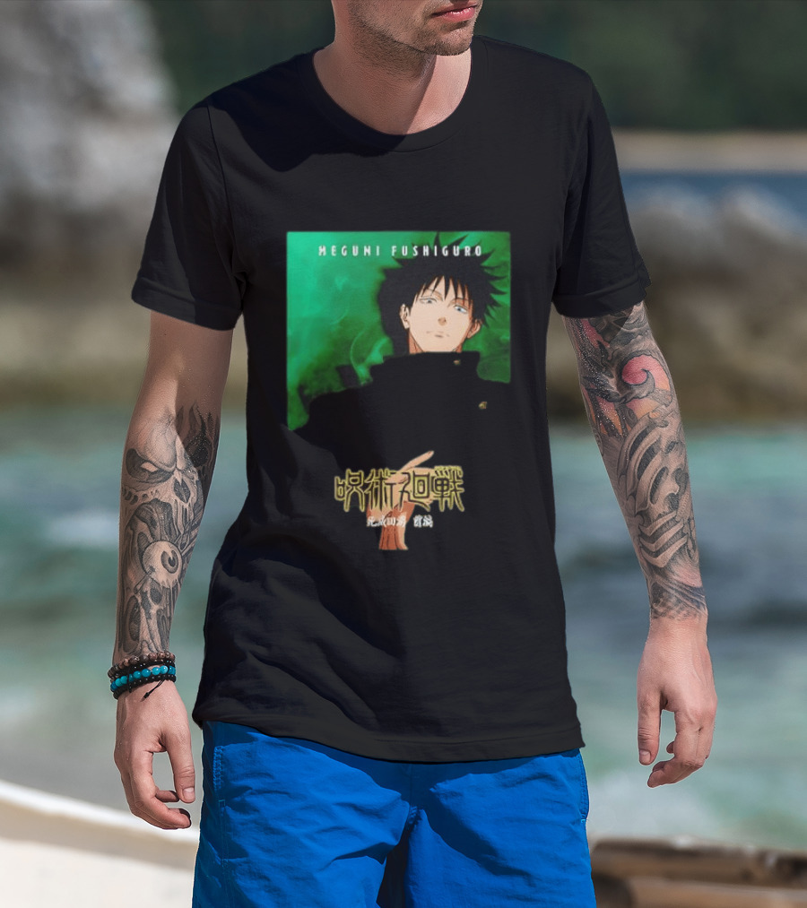 Jujutsu Kaisen Megumi Fushiguro The Culling Game Arc Season 3 T-Shirt