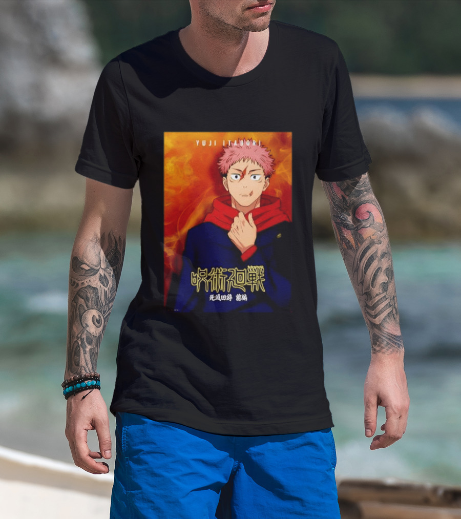 Yuji Itadori Jujutsu Kaisen Season 3 Culling Game Arc Part 1 Anime T-Shirt