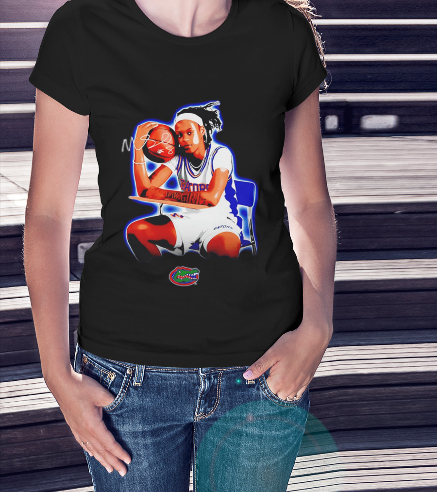 Me'Arah O'Neal Gators Star Girl Basketball Florida Gators T-Shirt