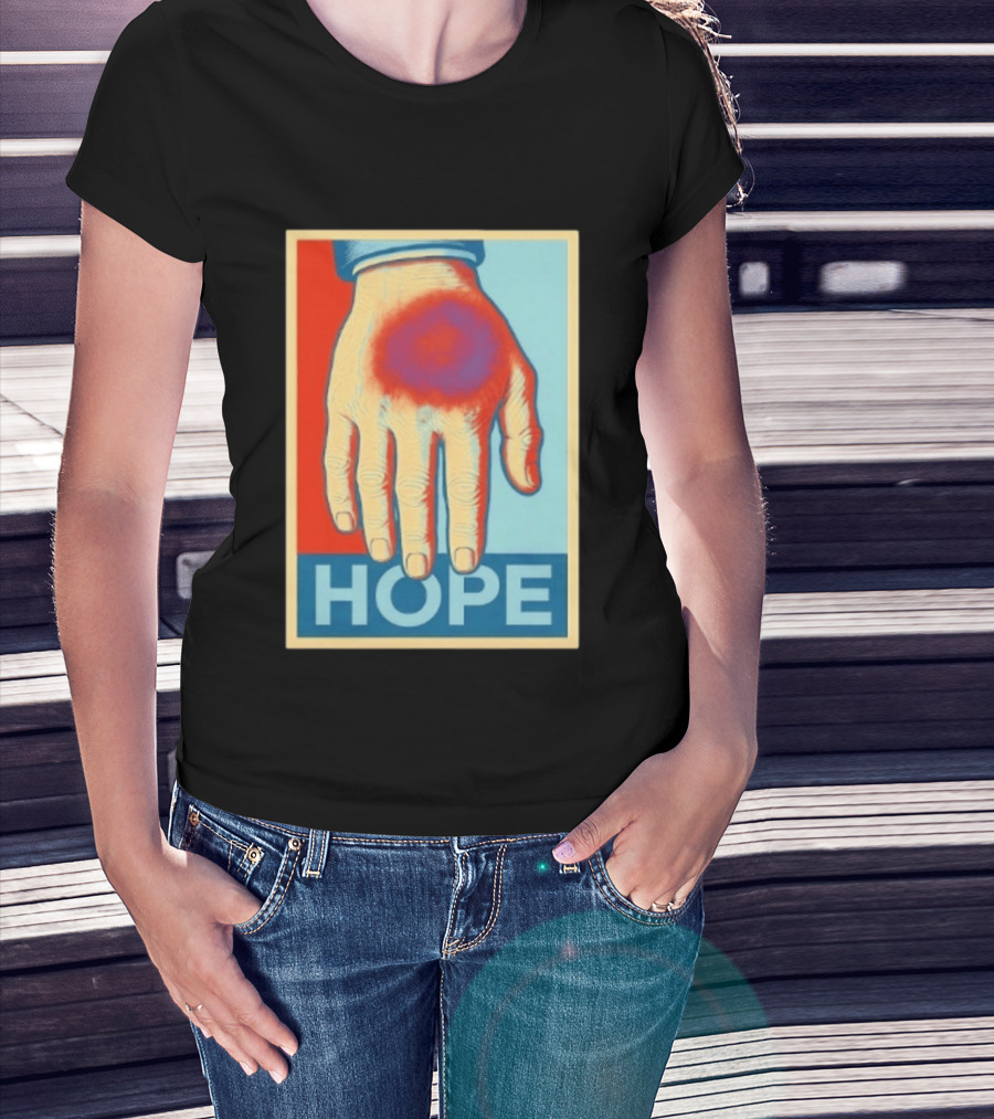 Trump Hope Hand Pop Art Style Springs Eternal T-Shirt