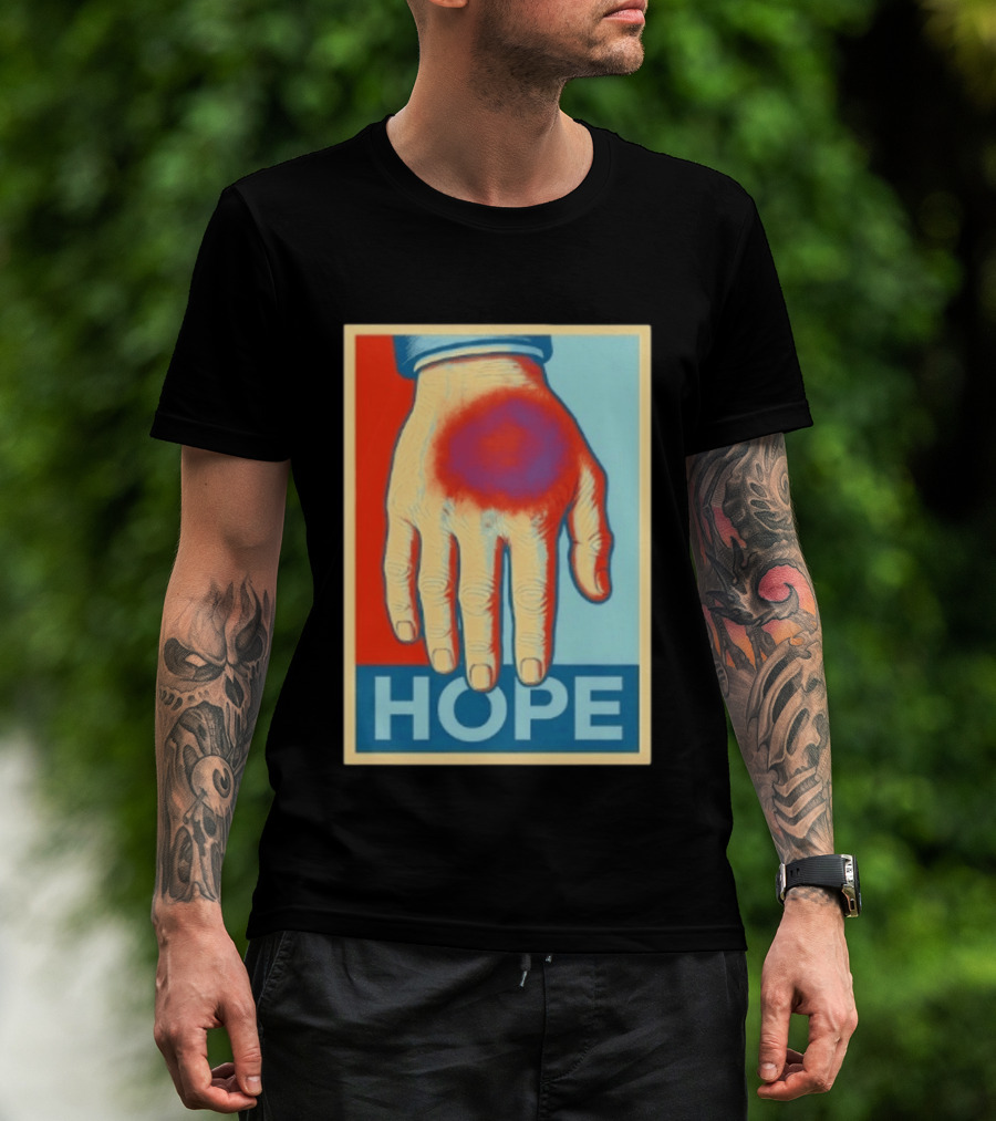 Trump Hope Hand Pop Art Style Springs Eternal T-Shirt
