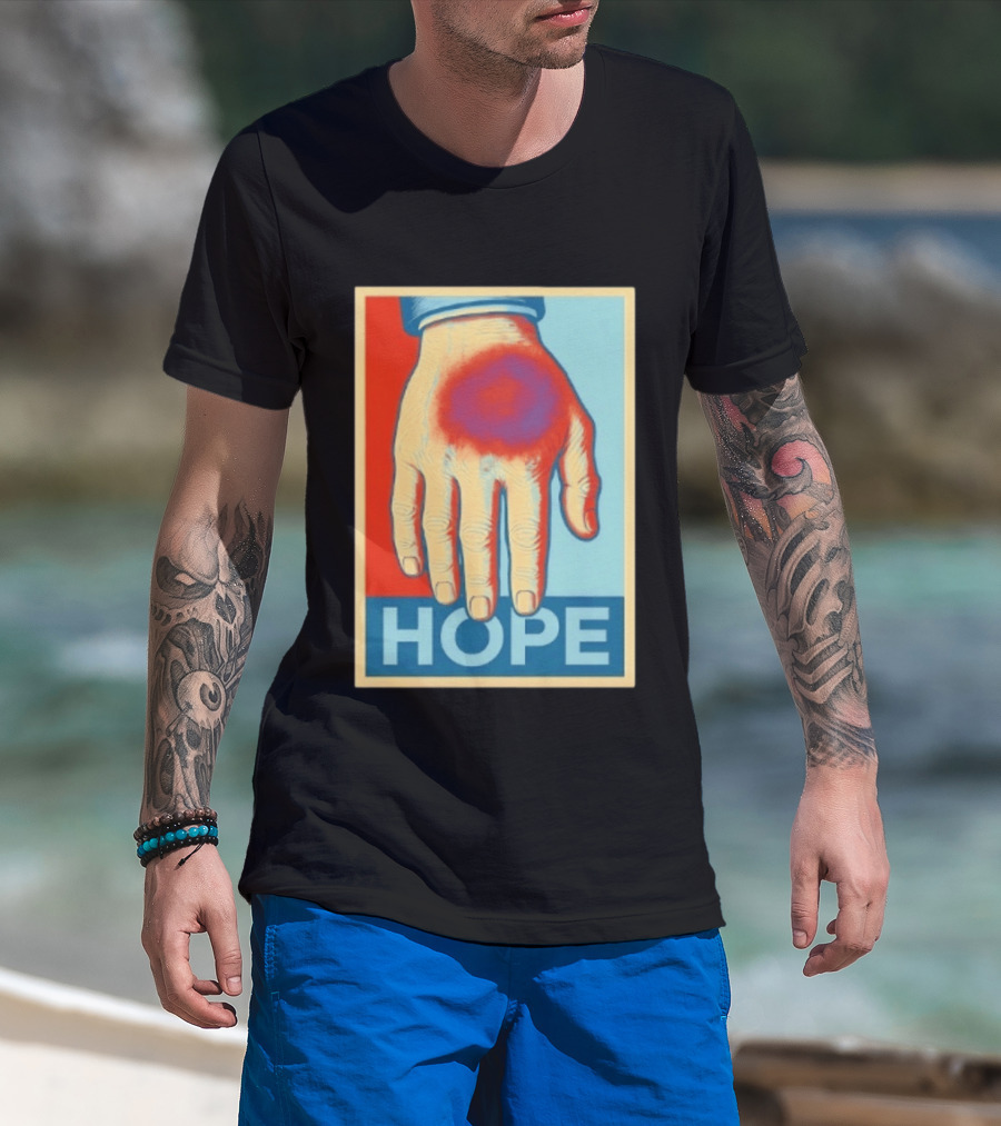 Trump Hope Hand Pop Art Style Springs Eternal T-Shirt