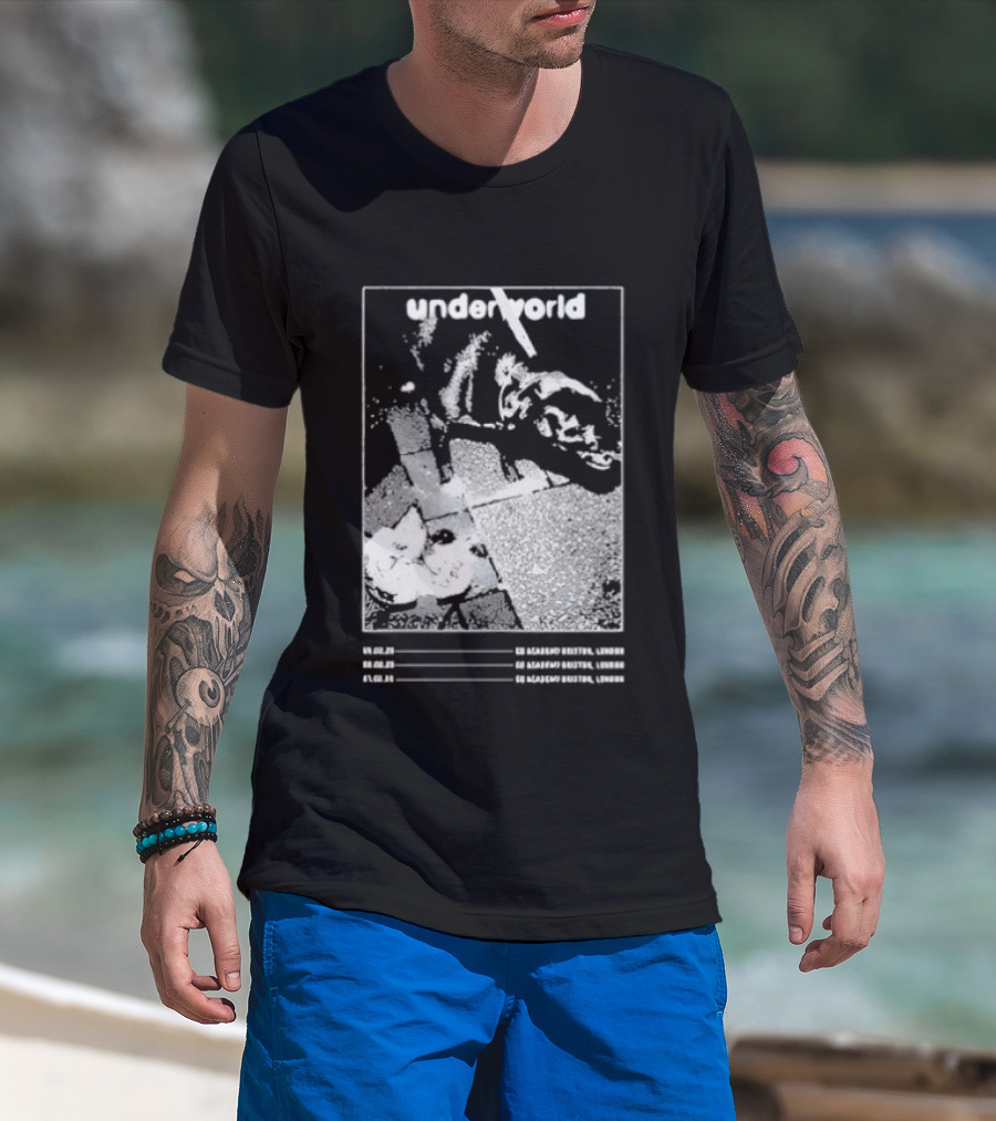 Underworld 2026 Tour Dates Event T-Shirt