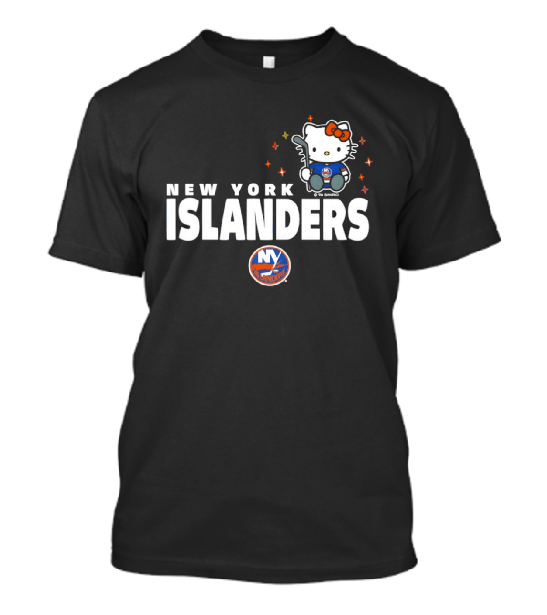 Hello Kitty New York Islanders NHL Hockey Crossover 2026 Winter Sports T-Shirt