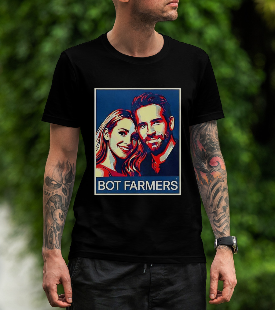 BOT FARMERS Hope Obama T-Shirt