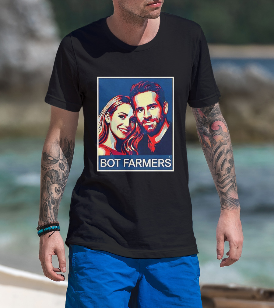 BOT FARMERS Hope Obama T-Shirt