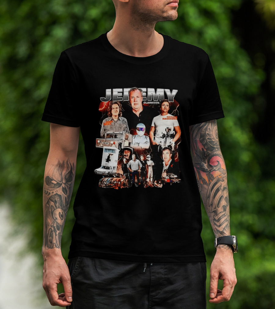 Jeremy Clarkson Richard Hammond Stig Top Gear Inspired Former Presenters T-Shirt