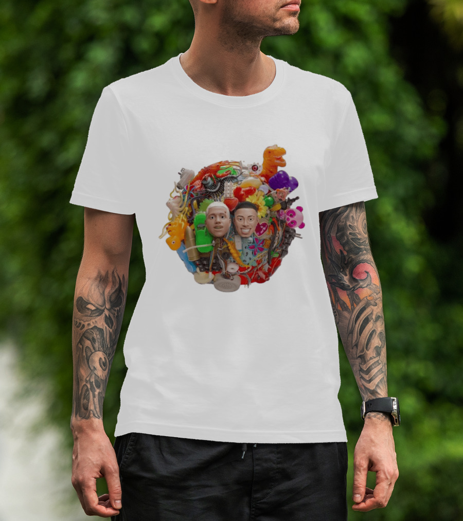 Camiseta Colapso Global TETO WIU Eclectic Toy Collage T-Shirt