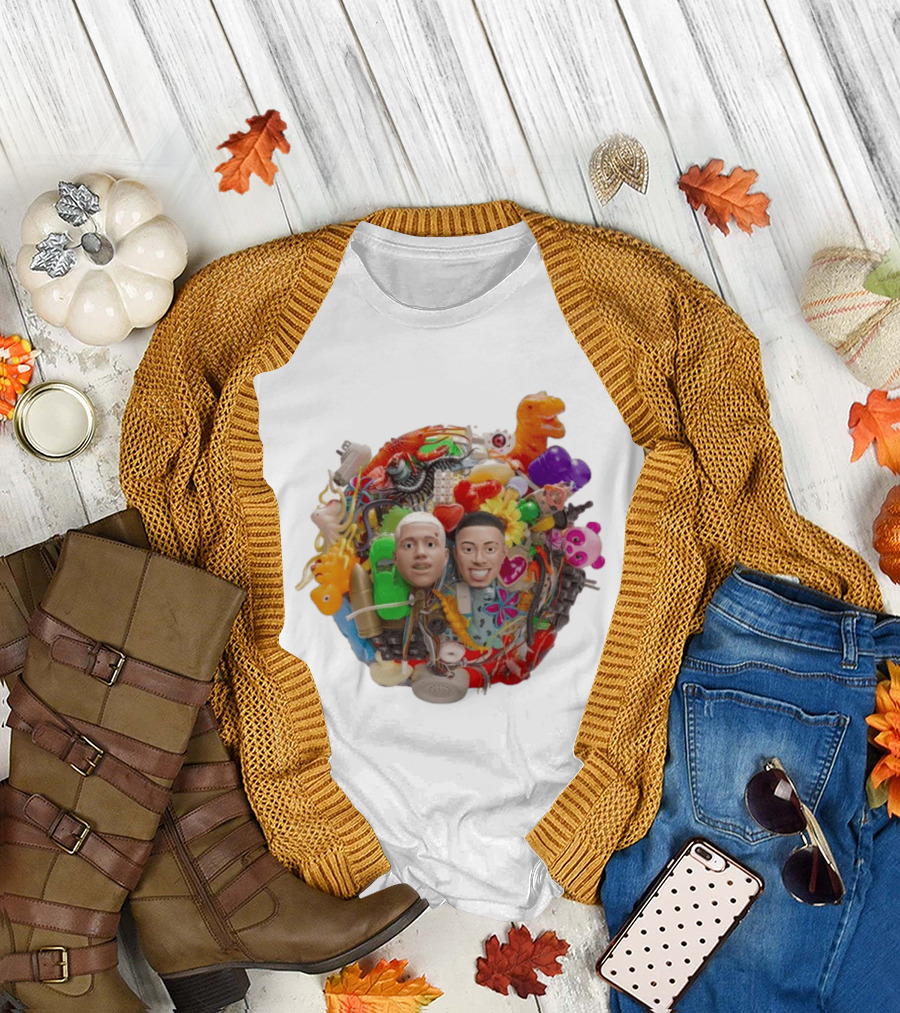 Camiseta Colapso Global TETO WIU Eclectic Toy Collage T-Shirt