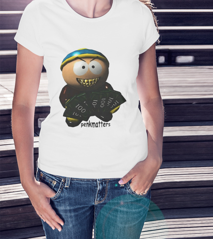 Eric Cartman Penkmatters Money Grinning South Park T-Shirt