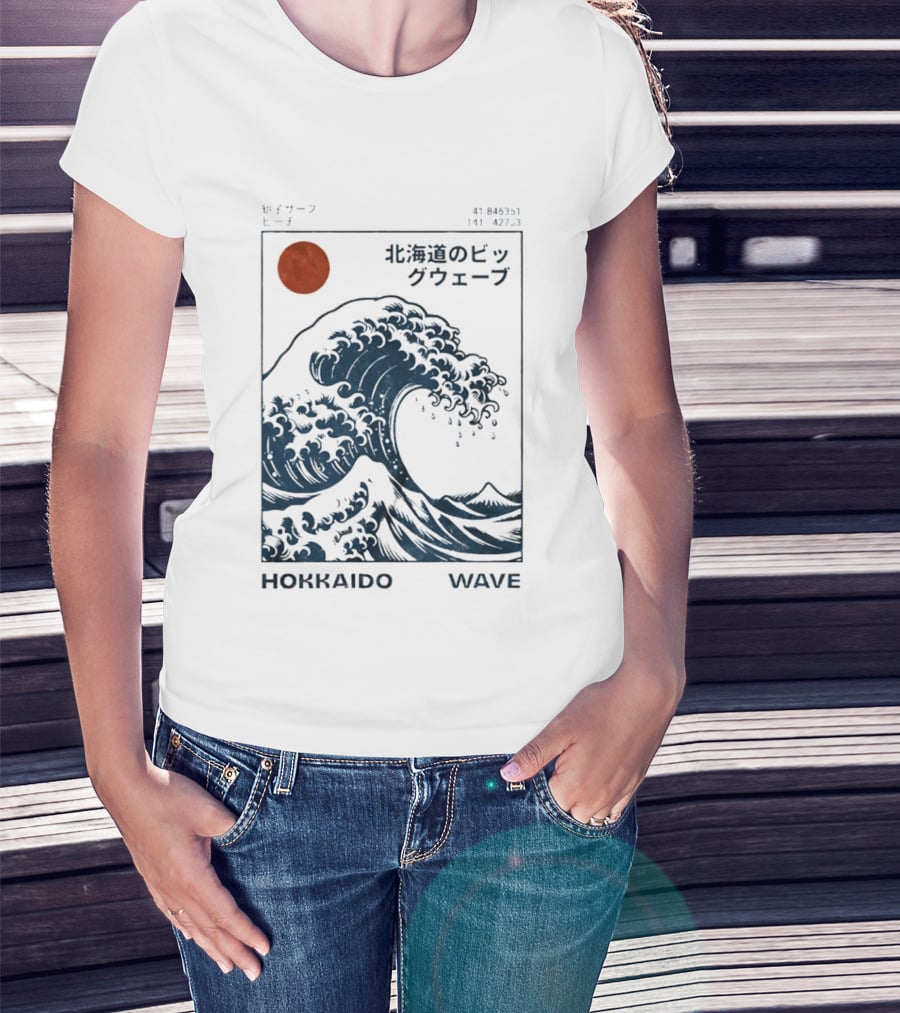 Hokkaido Wave Japan T-Shirt