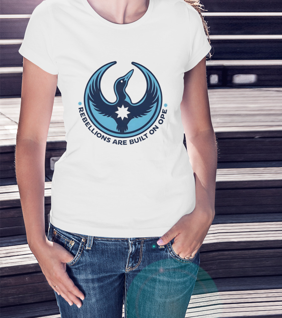 Rebellions Are Built On Ope Minnesota Rebel Alliance T-Shirt