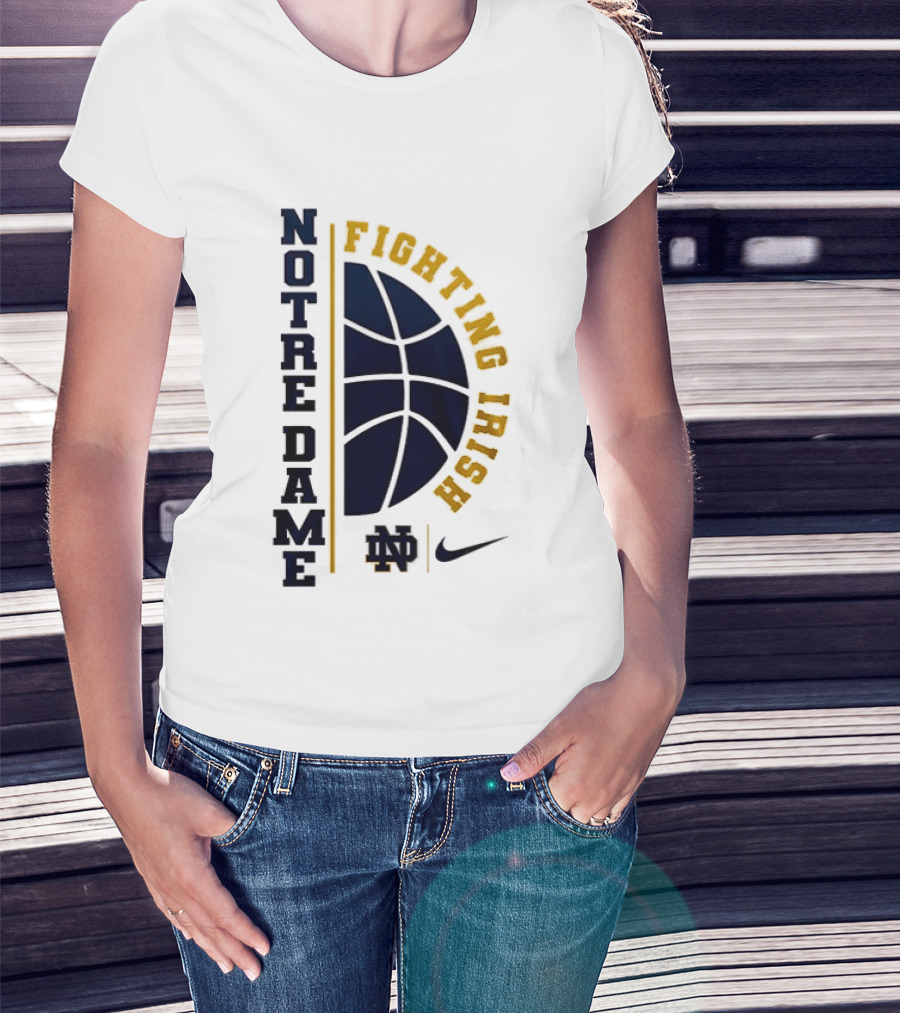 Notre Dame Fighting Irish Basketball Nike Collaboration Go Irish T-Shirt