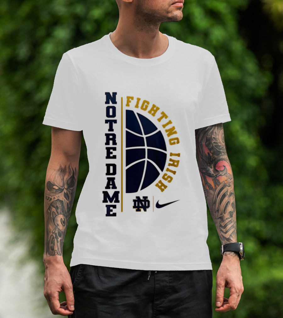 Notre Dame Fighting Irish Basketball Nike Collaboration Go Irish T-Shirt