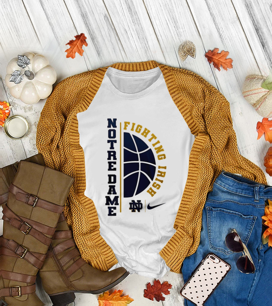 Notre Dame Fighting Irish Basketball Nike Collaboration Go Irish T-Shirt