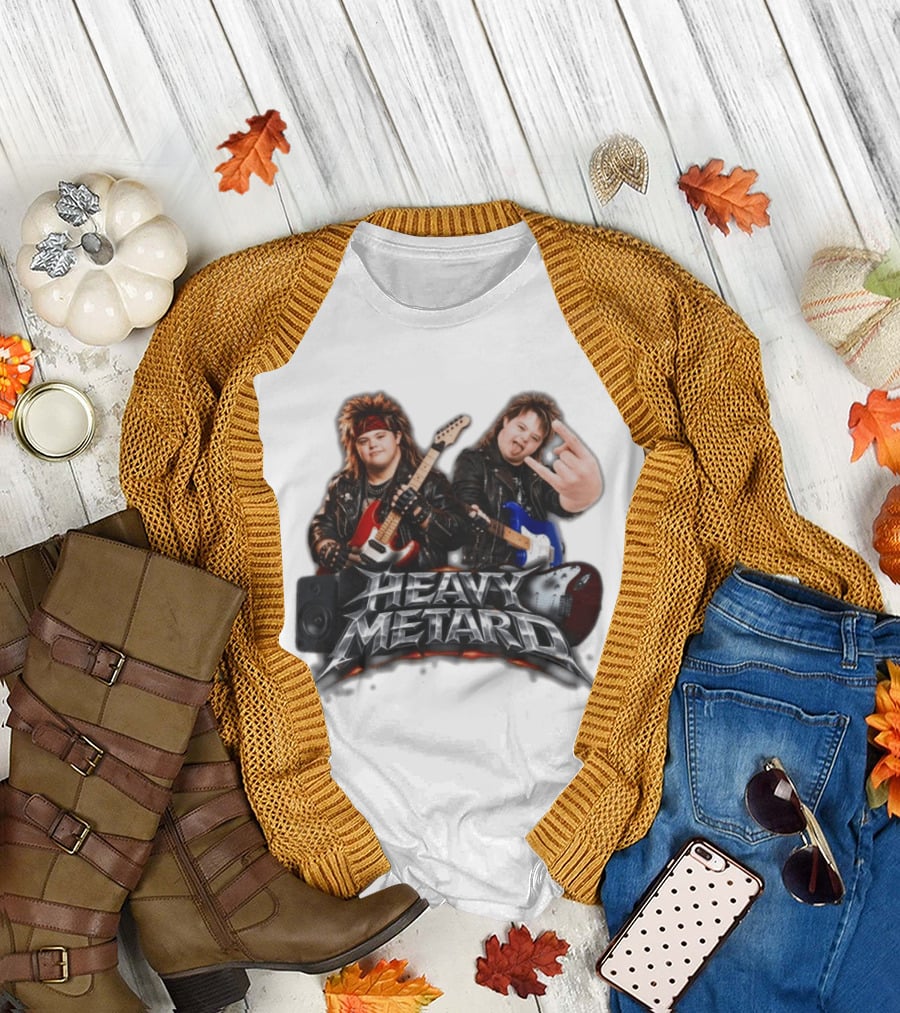 Heavy Metard Rock Gestures and Guitars T-Shirt
