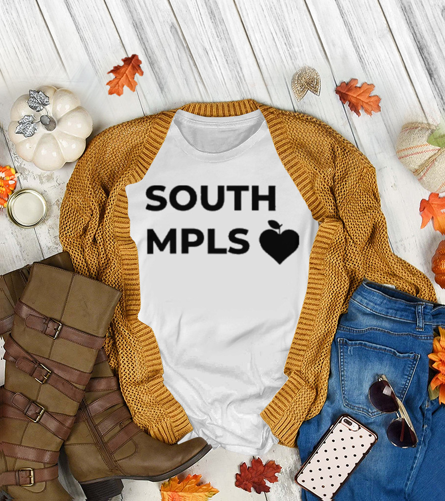 South MPLS Minneapolis Heart T-Shirt