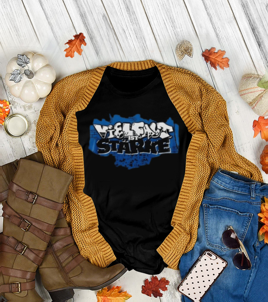 Vielfalt ist Starke Hamburger SV Graffiti T-Shirt